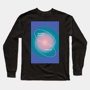 Affirmation Aura Glow Long Sleeve T-Shirt